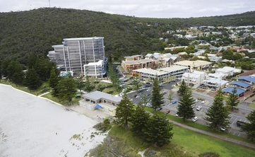 Artists impression of proposed Middleton Beach Hotel development. 
