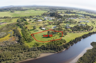 Northwood Estate and Norwood Road - aerial view from north of the King River